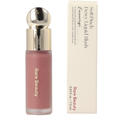 RARE BEAUTY-Blush líquido SOFT PINCH #Encourage 7,5 ml-DrShampoo - Perfumaria e Cosmética