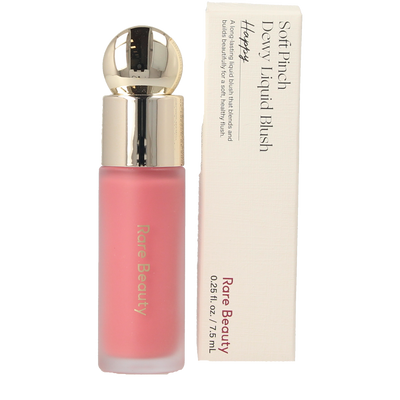 RARE BEAUTY-Blush líquido SOFT PINCH #Happy 7,5 ml-DrShampoo - Perfumaria e Cosmética