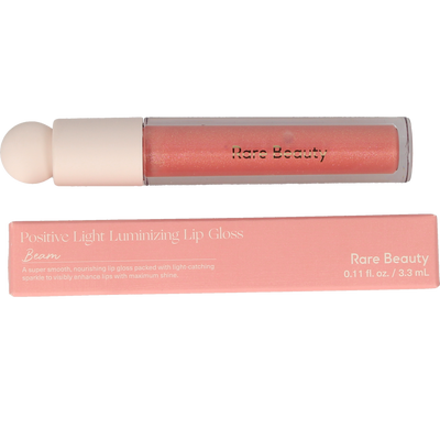 RARE BEAUTY-POSITIVE LIGHT Gloss Labial Iluminador #Beam 3,3 ml-DrShampoo - Perfumaria e Cosmética