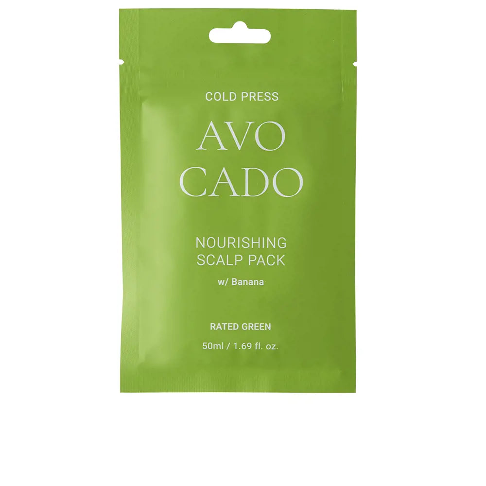 RATED GREEN-COLD PRESS ABACATE nutritivo couro cabeludo 50 ml-DrShampoo - Perfumaria e Cosmética