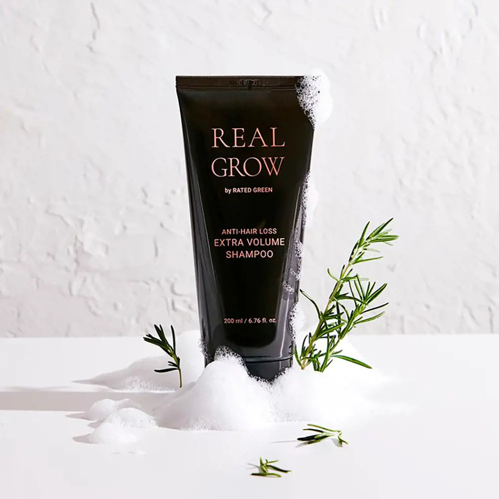 RATED GREEN-REAL GROW champô extra volume anti-queda 200 ml-DrShampoo - Perfumaria e Cosmética