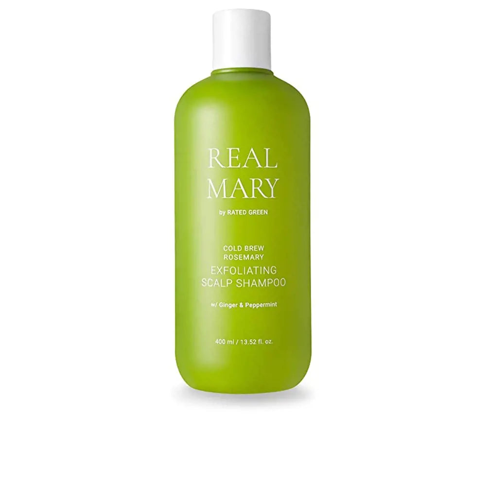 RATED GREEN-REAL MARY champô esfoliante para o couro cabeludo 400 ml-DrShampoo - Perfumaria e Cosmética