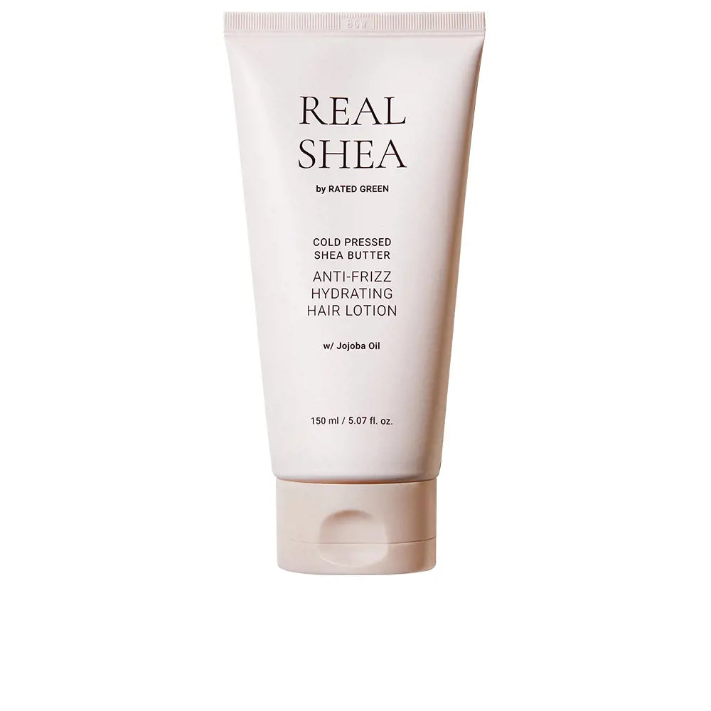 RATED GREEN-REAL SHEA loção hidratante antifrizz 150 ml-DrShampoo - Perfumaria e Cosmética