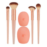 REAL TECHNIQUES-CHERRY ON TOP UM TOM MAIS BRILHANTE BASE CASE 6 pcs.-DrShampoo - Perfumaria e Cosmética