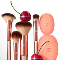 REAL TECHNIQUES-CHERRY ON TOP UM TOM MAIS BRILHANTE BASE CASE 6 pcs.-DrShampoo - Perfumaria e Cosmética