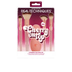 REAL TECHNIQUES-CHERRY ON TOP UM TOM MAIS BRILHANTE BASE CASE 6 pcs.-DrShampoo - Perfumaria e Cosmética