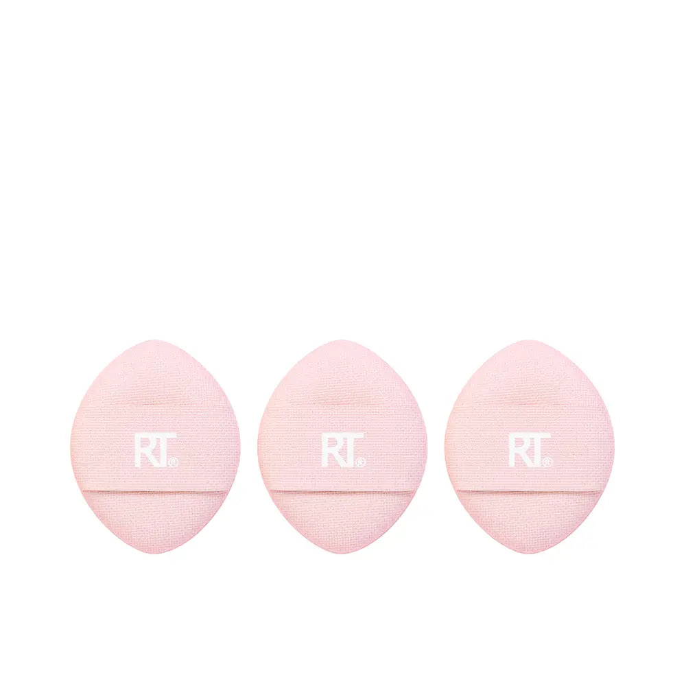 REAL TECHNIQUES-Conjunto de 3 Puffs de Pó MINI MILAGRE-DrShampoo - Perfumaria e Cosmética