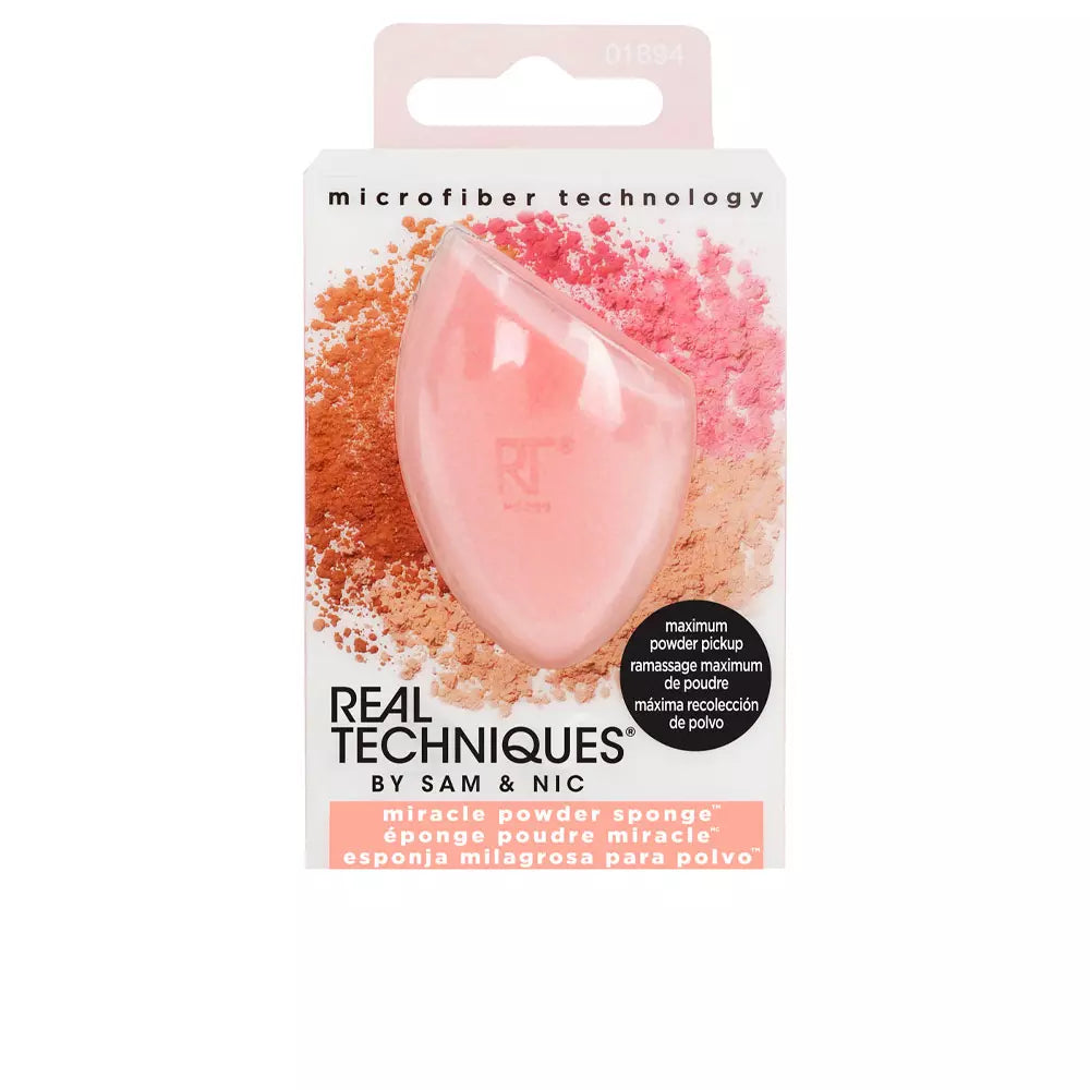REAL TECHNIQUES-Esponja em pó MIRACLE-DrShampoo - Perfumaria e Cosmética