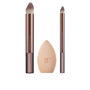REAL TECHNIQUES-MAKEUPSAVER ESFONJA + ESTOJO DE PINCÉIS 3 pcs.-DrShampoo - Perfumaria e Cosmética Imagem principal do produto