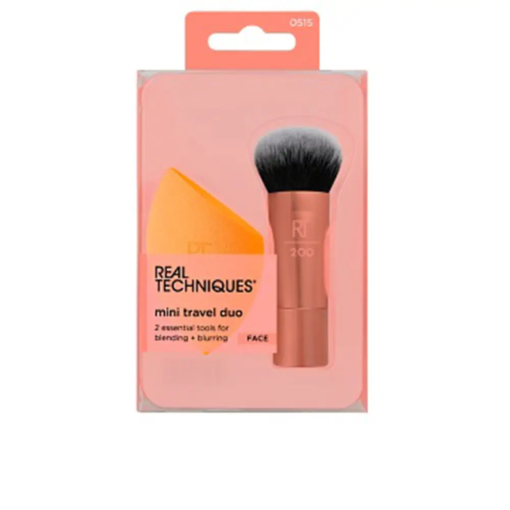 REAL TECHNIQUES-MINI TRAVEL DUO 2 pcs.-DrShampoo - Perfumaria e Cosmética