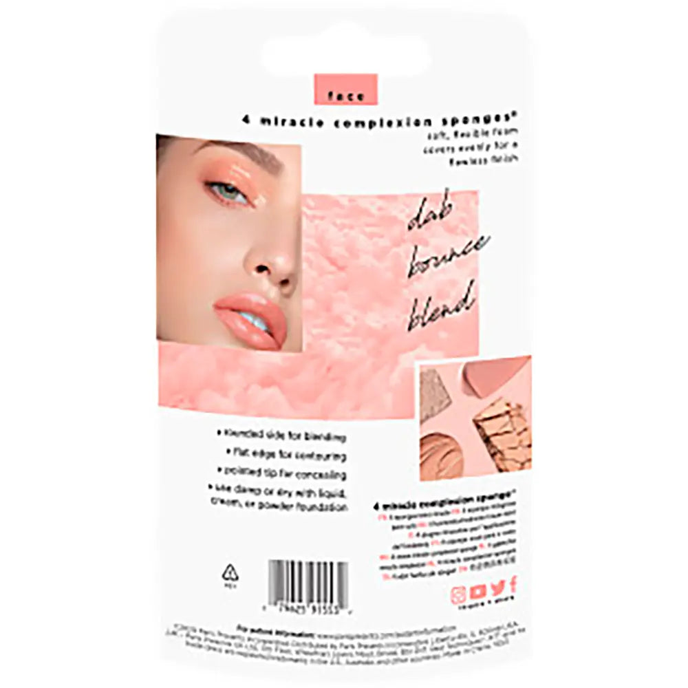 REAL TECHNIQUES-PACOTE COM 4 PCS DE ESFONDETE MILAGROSO-DrShampoo - Perfumaria e Cosmética