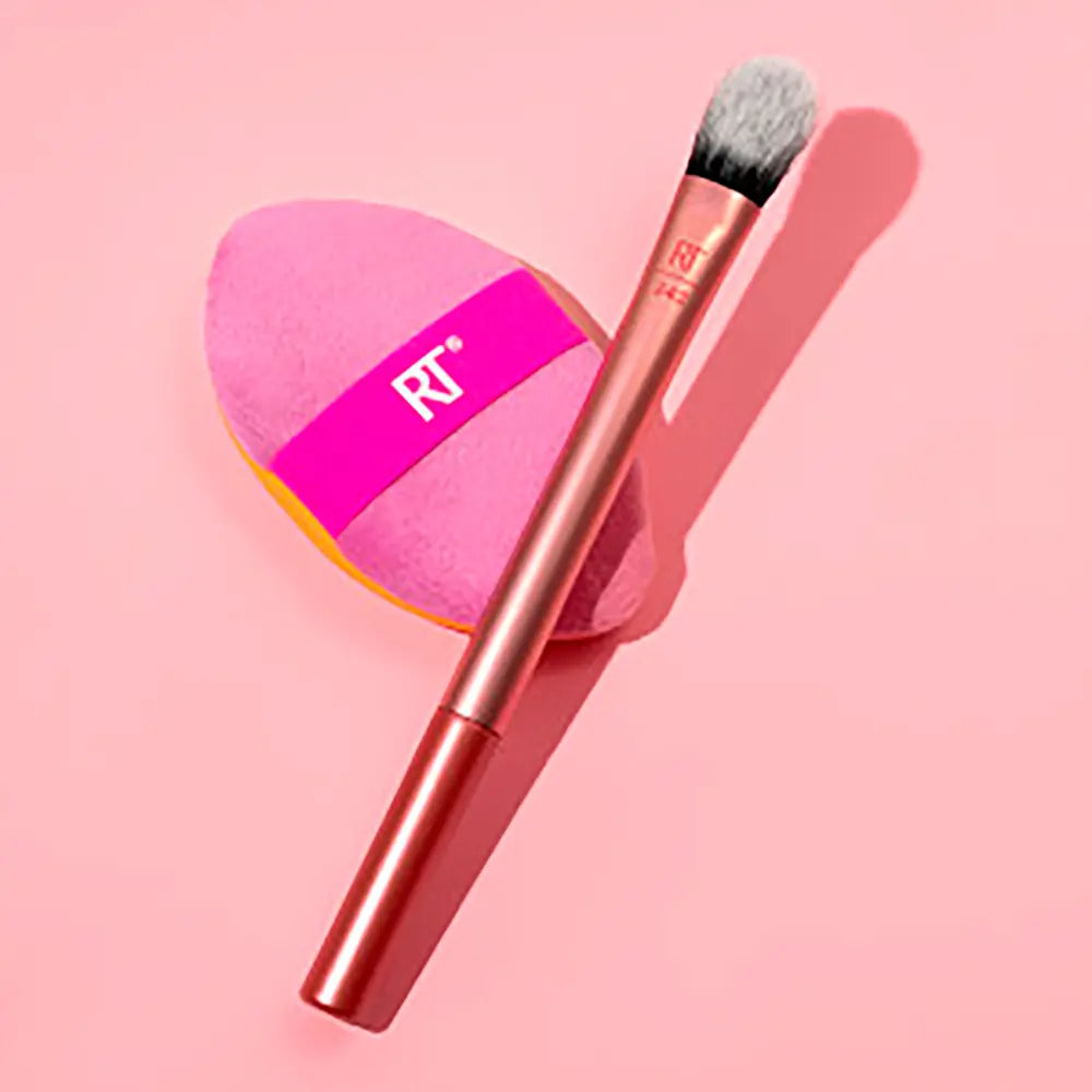 REAL TECHNIQUES-PERFEITA PRECISÃO DUO 2 pcs.-DrShampoo - Perfumaria e Cosmética