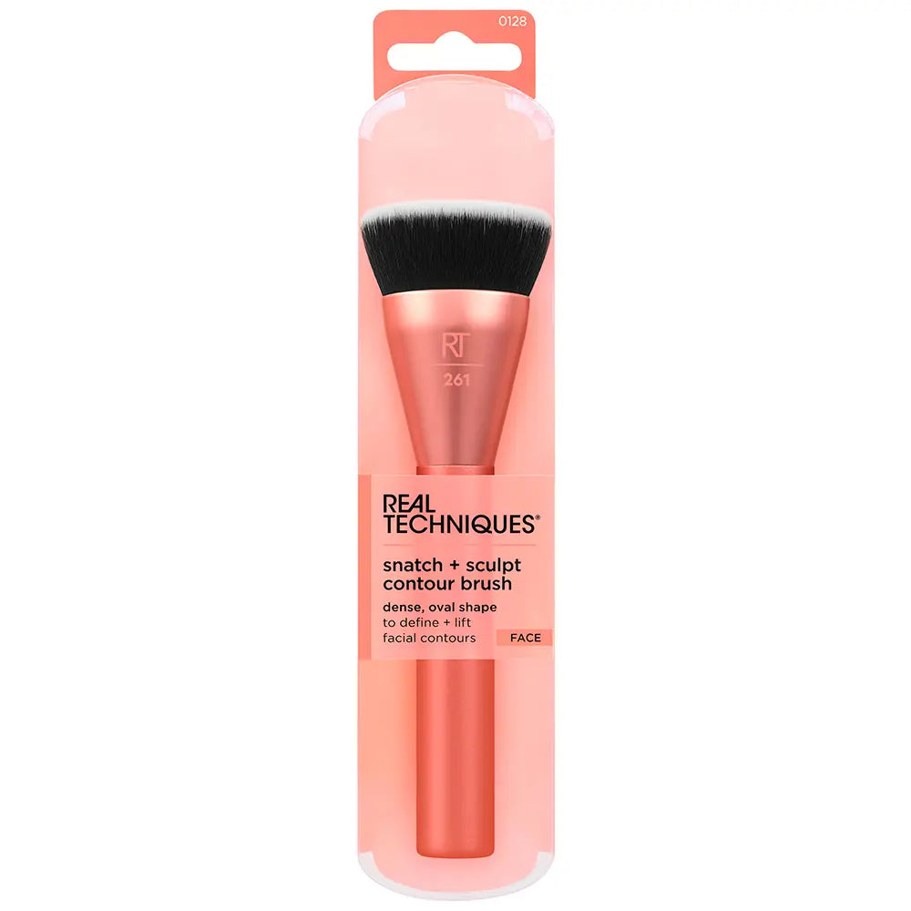 REAL TECHNIQUES-Pincel de Contorno SNATCH + SCULPT 1 u.-DrShampoo - Perfumaria e Cosmética