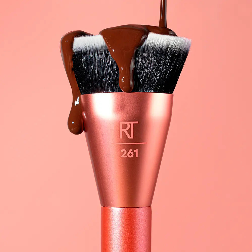REAL TECHNIQUES-Pincel de Contorno SNATCH + SCULPT 1 u.-DrShampoo - Perfumaria e Cosmética