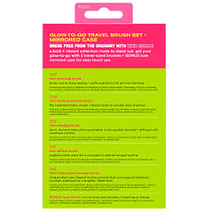 REAL TECHNIQUES-VIVID ESCAPE GLOW-TO-GO CASE 5 pcs.-DrShampoo - Perfumaria e Cosmética