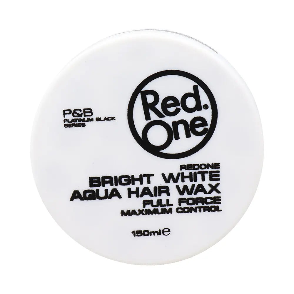 RED ONE-CERA CAPILAR AQUA FORÇA MÁXIMA controle máximo branco brilhante 150 ml-DrShampoo - Perfumaria e Cosmética