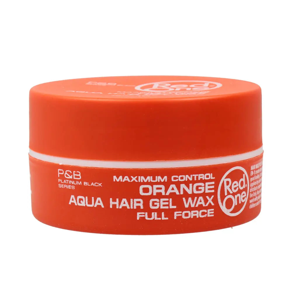 RED ONE-CERA PARA CABELO AQUA FORÇA TOTAL gel laranja 150 ml-DrShampoo - Perfumaria e Cosmética