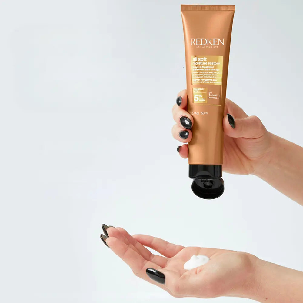 REDKEN-ALL SOFT moisture restore leave-in treatment 150 ml-DrShampoo - Perfumaria e Cosmética