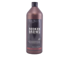REDKEN BREWS-REDKEN BREWS 3 em 1 1000 ml-DrShampoo - Perfumaria e Cosmética