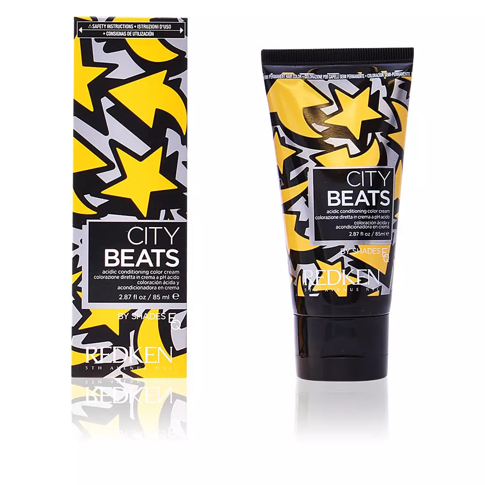 REDKEN-CITY BEATS Acidic Conditioning Color Cream Yellow Cab 85 ml-DrShampoo - Perfumaria e Cosmética Imagen principal del producto