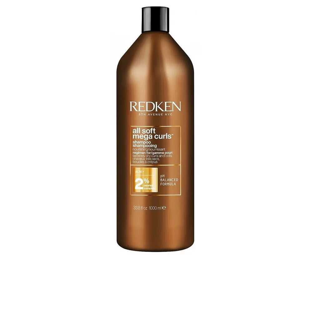 REDKEN-Champô ALL SOFT MEGA CURLS de 1000 ml.-DrShampoo - Perfumaria e Cosmética