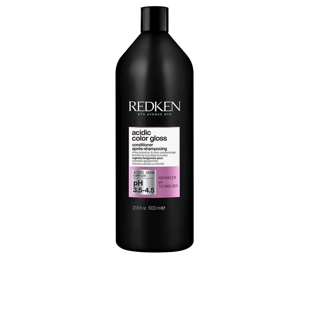 REDKEN-Condicionador ACIDIC COLOR GLOSS realça o brilho da sua cor 1000 ml.-DrShampoo - Perfumaria e Cosmética