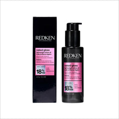 REDKEN-NAKED GLOSS óleo ultra-leve com brilho espelhado e proteção térmica 100 ml.-DrShampoo - Perfumaria e Cosmética