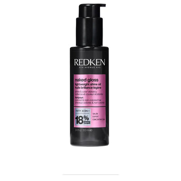 REDKEN-NAKED GLOSS óleo ultra-leve com brilho espelhado e proteção térmica 100 ml.-DrShampoo - Perfumaria e Cosmética Image principale du produit