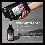 REDKEN-O shampoo ácido de cor gloss sem sulfato intensifica o brilho da sua cor de recarga 500 ml.-DrShampoo - Perfumaria e Cosmética