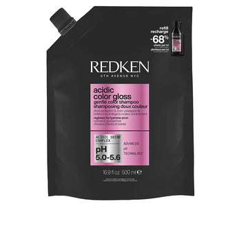 REDKEN-O shampoo ácido de cor gloss sem sulfato intensifica o brilho da sua cor de recarga 500 ml.-DrShampoo - Perfumaria e Cosmética Image principale du produit