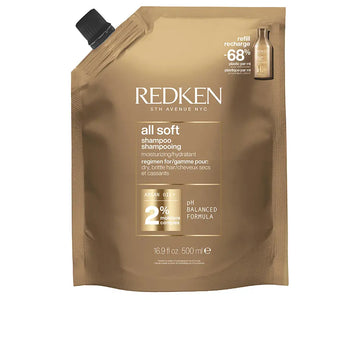 REDKEN-Refil de shampoo ALL SOFT 500 ml-DrShampoo - Perfumaria e Cosmética Image principale du produit