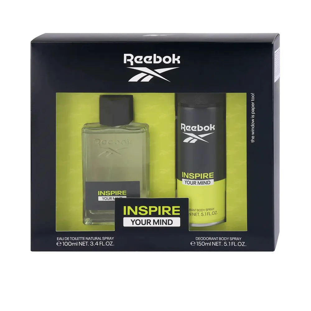 REEBOK-INSPIRE A SUA MENTE HOMENS LOTE 2 peças-DrShampoo - Perfumaria e Cosmética