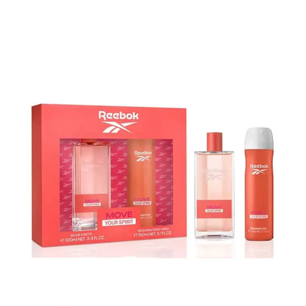 REEBOK-MOVA SEU ESPÍRITO MULHER LOTE 2 peças-DrShampoo - Perfumaria e Cosmética