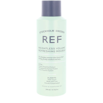 REF-ESPUMA REFRESCANTE VOLUME SEM PESO 200 ml.-DrShampoo - Perfumaria e Cosmética