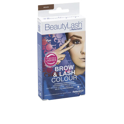 REFECTOCIL-BEAUTYLASH BROW LASH COLOUR kit de coloração para sobrancelhas e cílios Castanho Médio 1 unidade.-DrShampoo - Perfumaria e Cosmética