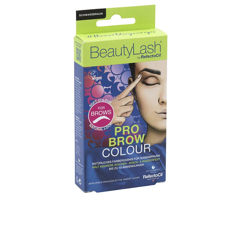 REFECTOCIL-BEAUTYLASH PRO BROW COLOR kit de tintura para sobrancelhas Moreno 1 u.-DrShampoo - Perfumaria e Cosmética