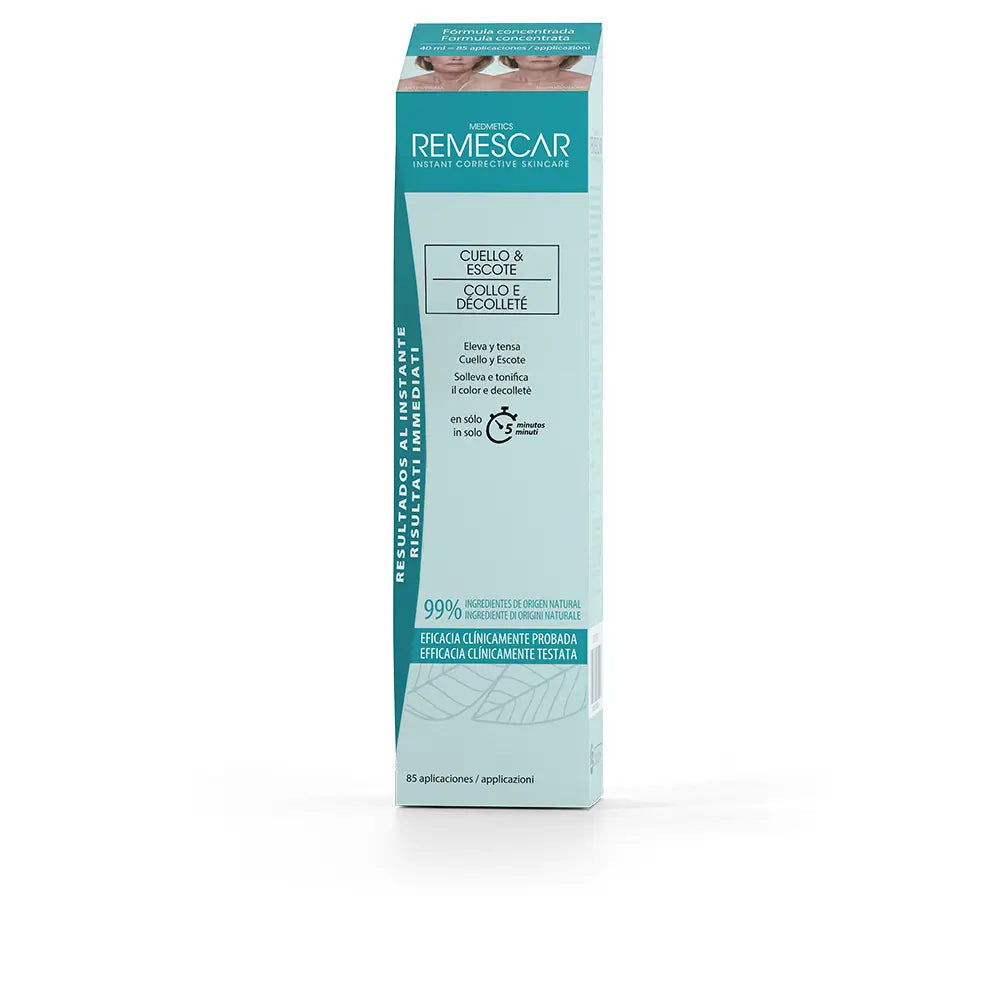 REMESCAR-LIFTING INSTANTÂNEO PARA O PESCOÇO E DECOTE 40 ml-DrShampoo - Perfumaria e Cosmética