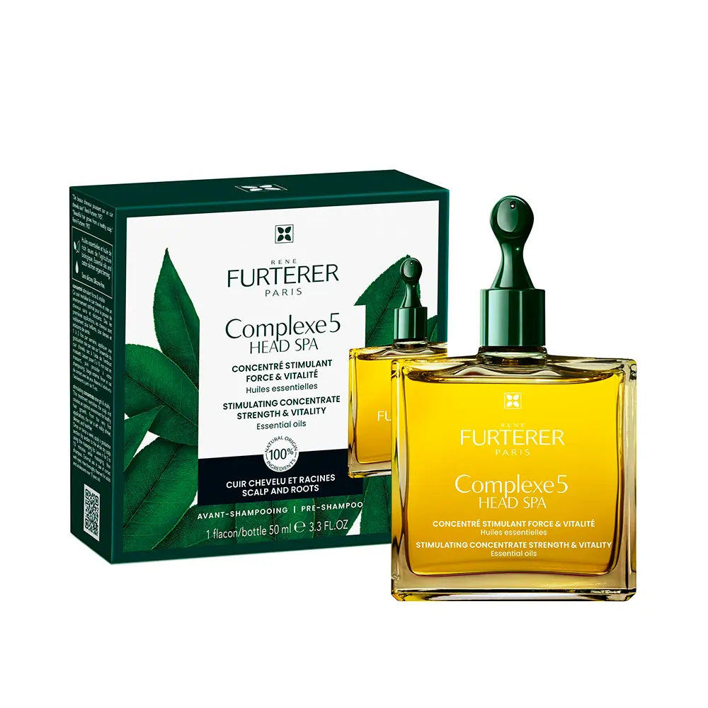 RENE FURTERER-CONCENTRADO ESTIMULANTE HEAD SPA COMPLEXE5 50 ml.-DrShampoo - Perfumaria e Cosmética