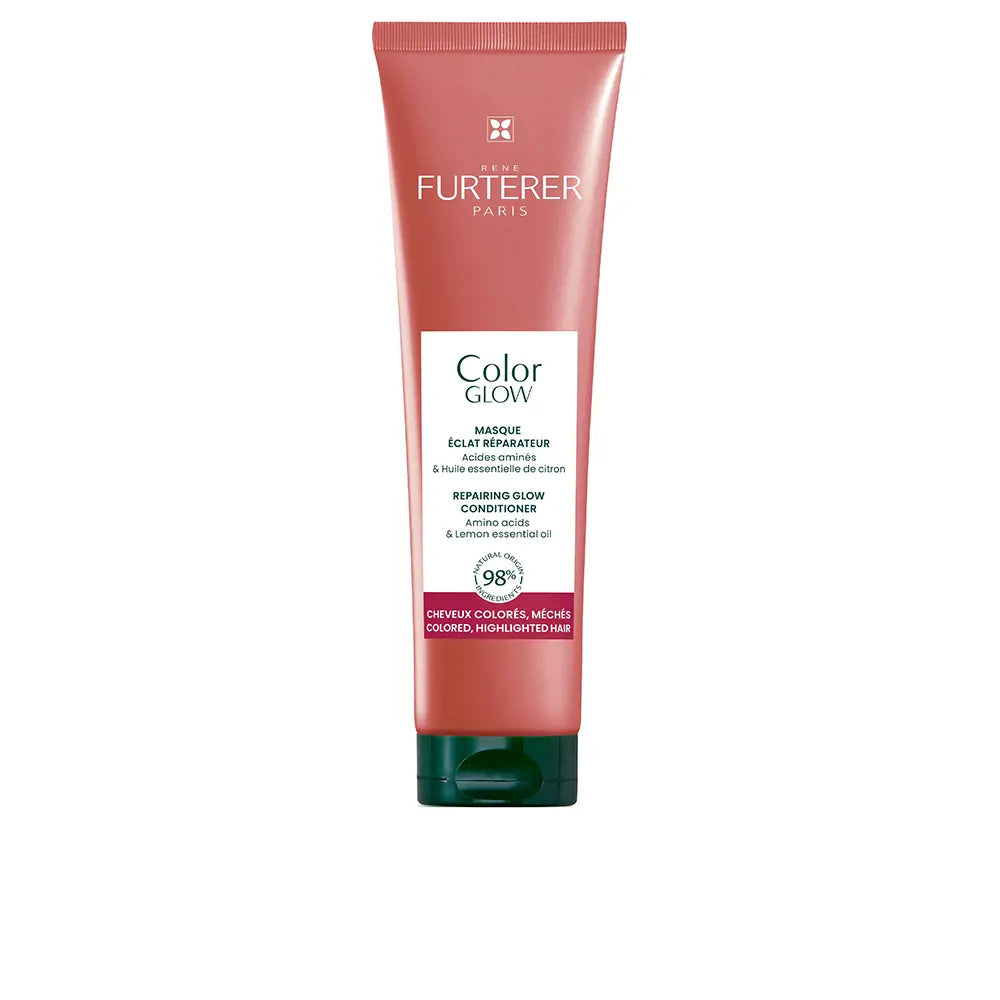 RENE FURTERER-MÁSCARA DE BRILHO REPARADORA COLOR GLOW 100 ml-DrShampoo - Perfumaria e Cosmética