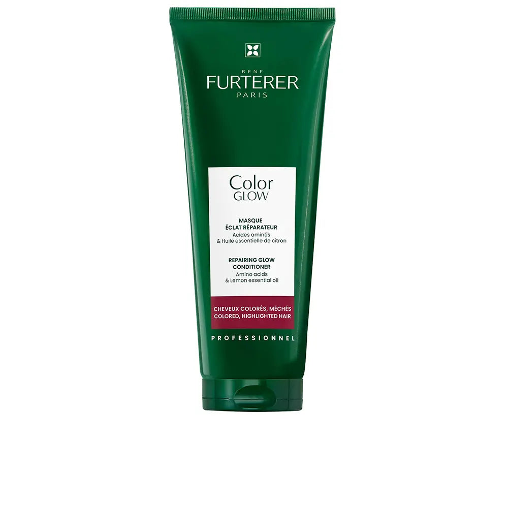 RENE FURTERER-MÁSCARA DE REPARAÇÃO BRILHO PROFESSIONAL COLOR GLOW 250 ml.-DrShampoo - Perfumaria e Cosmética