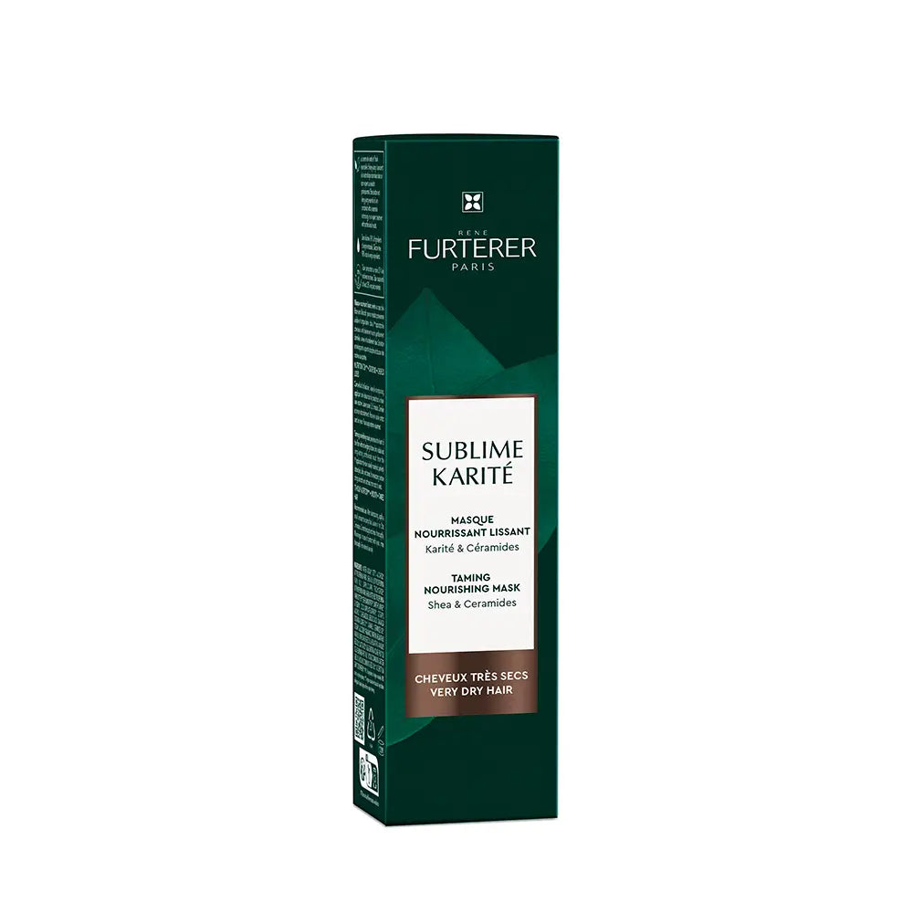 RENE FURTERER-SUBLIME KARITÉ Máscara alisadora nutritiva para cabelos muito secos 100 ml-DrShampoo - Perfumaria e Cosmética