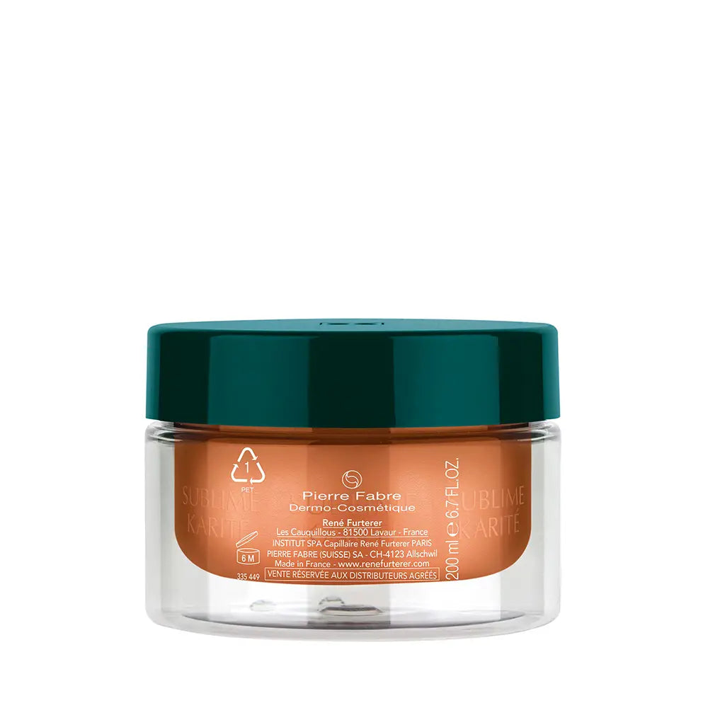 RENE FURTERER-SUBLIME KARITÉ Máscara alisadora nutritiva para cabelos muito secos 200 ml-DrShampoo - Perfumaria e Cosmética