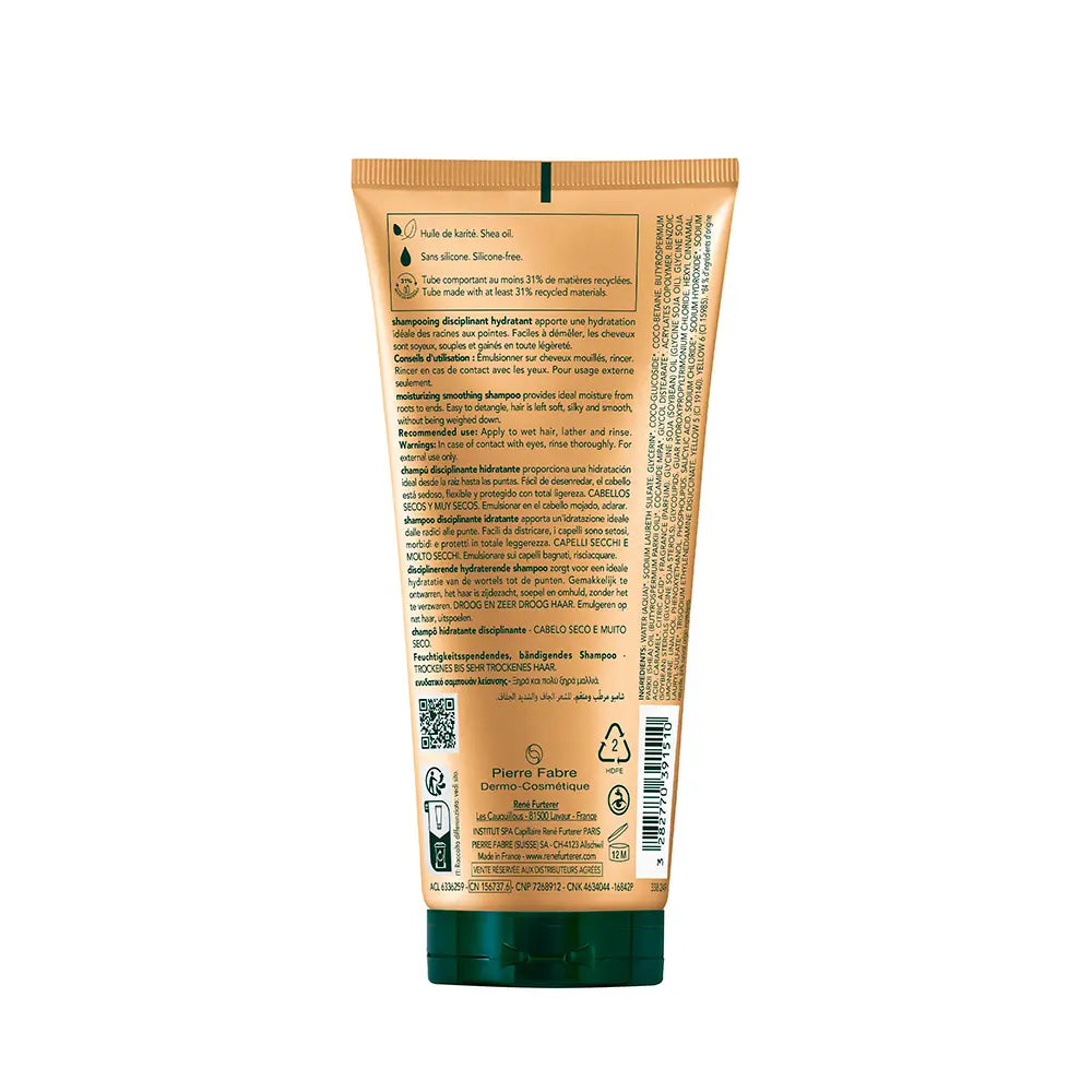 RENE FURTERER-SUBLIME KARITÉ shampoo hidratante alisante 200 ml-DrShampoo - Perfumaria e Cosmética