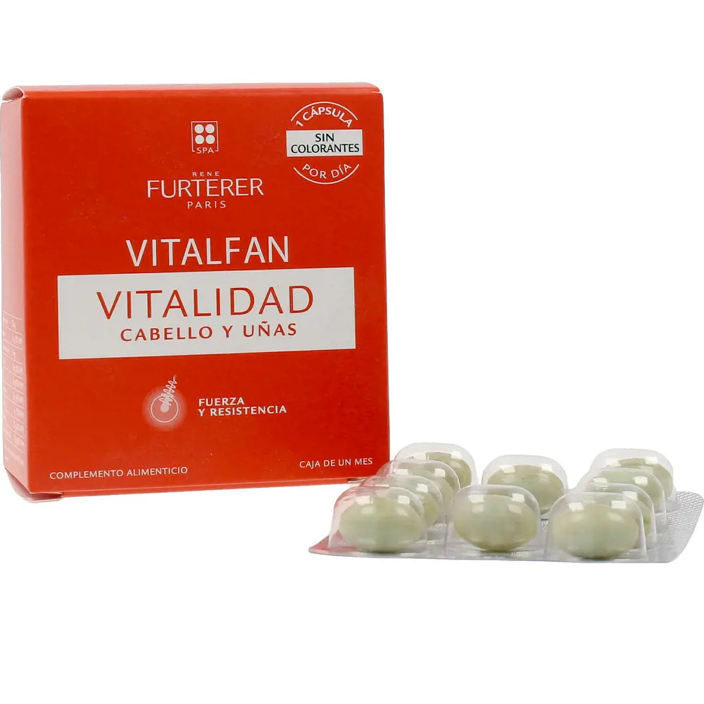 RENE FURTERER-VITALFAN vitality cabelo e unhas cápsulas 30 u-DrShampoo - Perfumaria e Cosmética