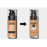 REVLON-Base COLORSTAY pele mista a oleosa 220 natural beige-DrShampoo - Perfumaria e Cosmética