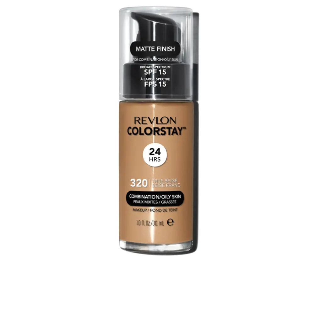 REVLON-Base COLORSTAY pele mista a oleosa 320 true beige-DrShampoo - Perfumaria e Cosmética