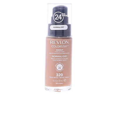 REVLON-Base COLORSTAY pele seca normal 320 true beige 30 ml-DrShampoo - Perfumaria e Cosmética