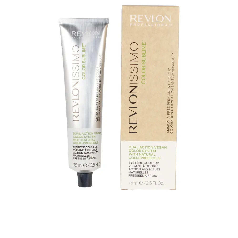 REVLON-COLOR SUBLIME gel creme cor sem amoníaco 7 louro médio-DrShampoo - Perfumaria e Cosmética