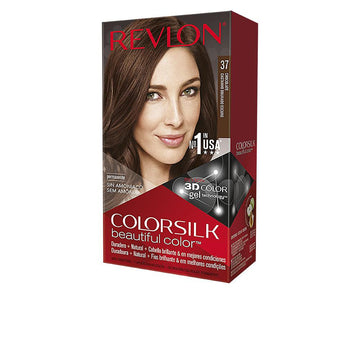 REVLON-COLORSILK matiz 37 chocolate-DrShampoo - Perfumaria e Cosmética Imagem principal do produto