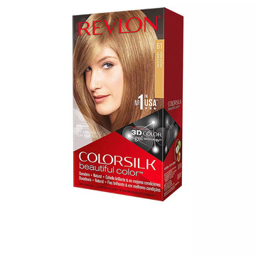 REVLON-COLORSILK tintura 61 loiro escuro-DrShampoo - Perfumaria e Cosmética Imagem principal do produto